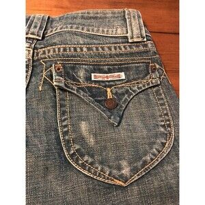 Hudson 170 Women's Jeans Signature Stretch Distressed Flare Size 26 NWT